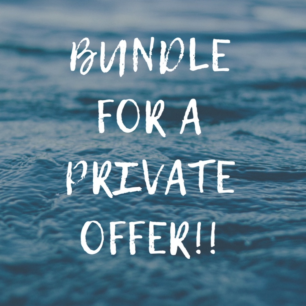 Bundle To Get A Private Offer!!